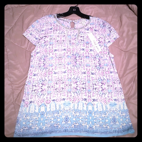 Tribal Jeans - ‘Pink Dew’ top - Picture 1 of 5